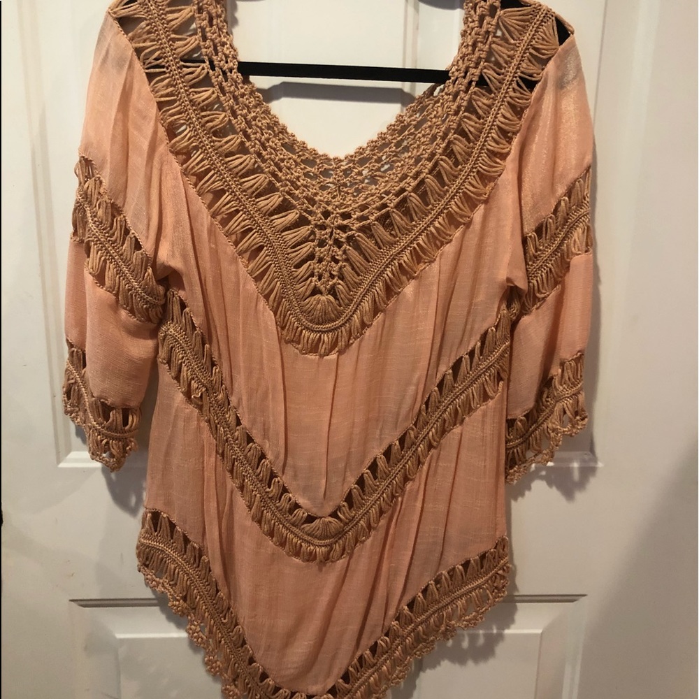 Boho crochet top